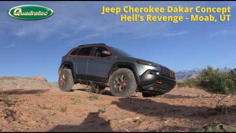 Embedded thumbnail for 2014 Jeep Cherokee Trailhawk Dakar Concept on Hell&amp;#039;s Revenge 