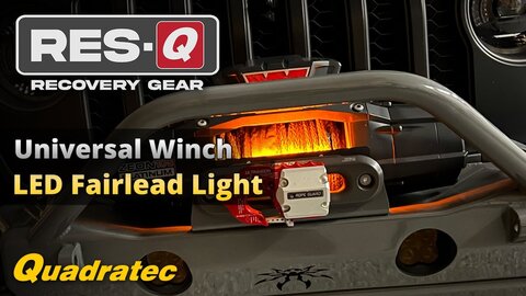 Embedded thumbnail for Res-Q Universal Winch Fairlead LED Light Kit