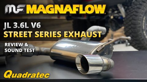 Embedded thumbnail for Magnaflow Street Series Exhaust Review &amp;amp; Sound Test for Jeep Wrangler JL with 3.6L V6