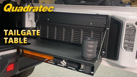 Embedded thumbnail for Quadratec Tailgate Table Review &amp;amp; Install for 2007-2018 Jeep Wrangler JK and 2018+ Wrangler JL