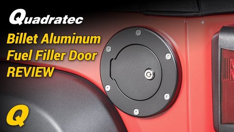 Embedded thumbnail for Quadratec Billet Aluminum Fuel Filler Doors