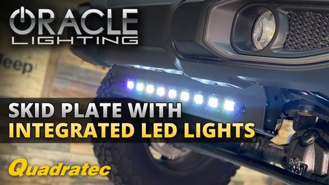 Embedded thumbnail for Oracle Lighting Skid Plate with Integrated LED Lights for Jeep Wrangler JL &amp;amp; Gladiator JT