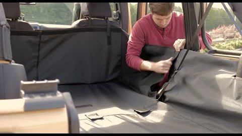 Embedded thumbnail for Rugged Ridge C3 Rear Cargo Cover for Jeep Wrangler JK
