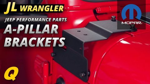 Embedded thumbnail for Mopar A-Pillar Mounting Bracket for Jeep Wrangler JL