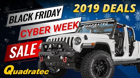 Embedded thumbnail for 2019 Black Friday &amp;amp; Cyber Monday Deals for Jeep Wrangler &amp;amp; Jeep Gladiator