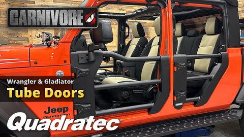 Embedded thumbnail for Carnivore Tube Doors for Jeep Wrangler JK, JL &amp;amp; Gladiator JT
