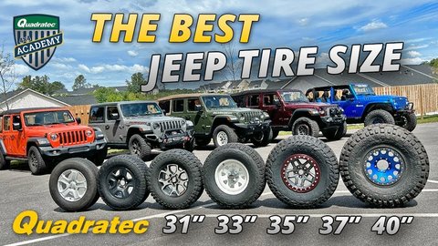 Embedded thumbnail for How To Choose Tires For Your Jeep Wrangler JL - 31 vs 33 vs 35 vs 37 vs 40