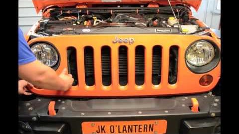 Embedded thumbnail for Kentrol Stainless Steel Headlight and Marker Cover Install for Jeep Wrangler JK