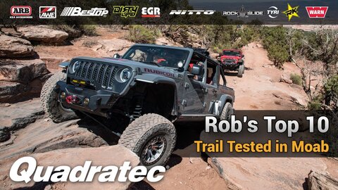 Embedded thumbnail for Rob&amp;#039;s Top 10 Trail Tested Products - From SEMA to Moab for Easter Jeep Safari