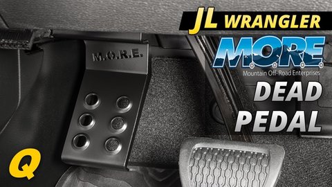 Embedded thumbnail for Mountain Offroad Dead Pedal for the Jeep Wrangler JL