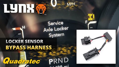 Embedded thumbnail for Jeep Wrangler JL Service Axle Locker Problem SOLVED with the Lynx Locker Sensor Bypass Harness!