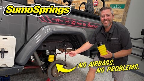 Embedded thumbnail for Stop Your Jeep From Sagging Under Load! | SumoSprings Install &amp;amp; Review