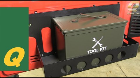 Embedded thumbnail for Quadratec Tailgate Cargo Shelf for Jeep Wrangler JK Review