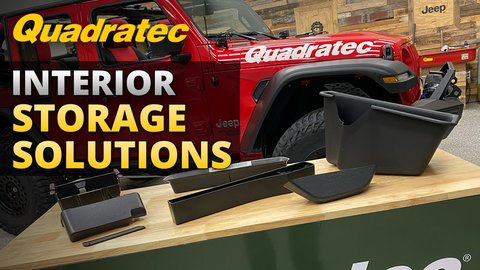 Embedded thumbnail for Quadratec Interior Storage Trays for Jeep Wrangler &amp;amp; Gladiator
