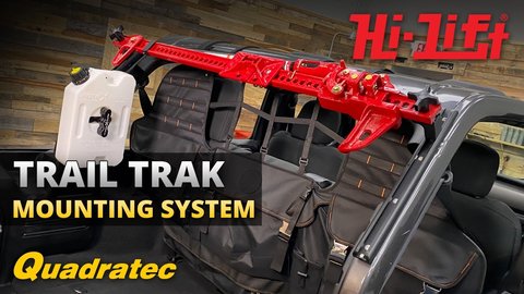 Embedded thumbnail for Hi-Lift Trail Trak Roll Cage Mounting System Install &amp;amp; Review for Jeep Wrangler JL Unlimited
