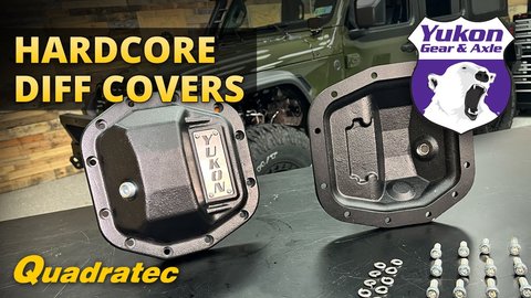 Embedded thumbnail for Yukon Gear &amp;amp; Axle Hardcore Differential Covers for Jeep Wrangler &amp;amp; Gladiator