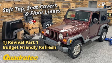 Embedded thumbnail for TJ Revival Ep. 1 - Budget-Friendly Refresh for Our 2004 Jeep Wrangler