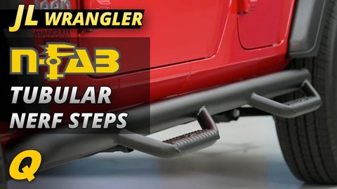Embedded thumbnail for N-FAB Tubular Nerf-Steps for Jeep Wrangler JL