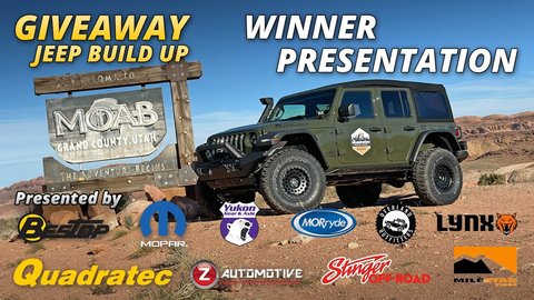 Embedded thumbnail for Bestop Supertop Ultra, Yukon Axle Upgrade, the SEMA Show &amp;amp; Moab, UT to Give the Jeep Away!