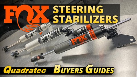 Embedded thumbnail for Fox Steering Stabilizer Buyer&amp;#039;s Guide for Jeep Wrangler JL &amp;amp; Jeep Gladiator JT - IFP, TS &amp;amp; ATS