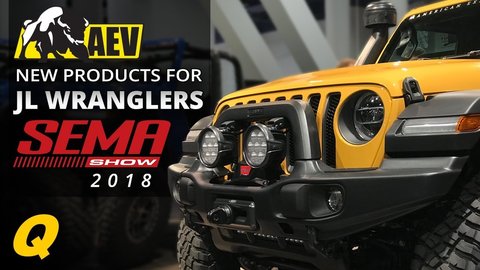 Embedded thumbnail for AEV JL Wrangler Products at the 2018 SEMA Show