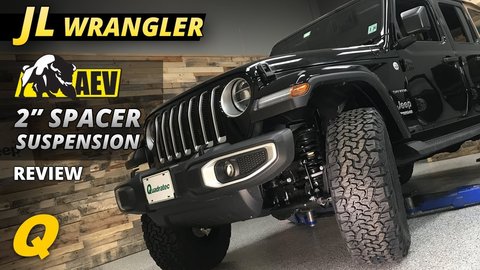 Embedded thumbnail for AEV 2&amp;quot; Spacer Lift Review for Jeep Wrangler JL