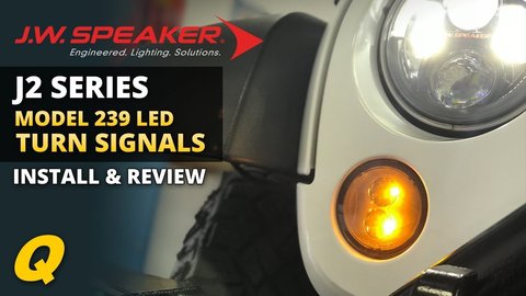 Embedded thumbnail for J.W. Speaker 239 J2 Series LED Turn Signals