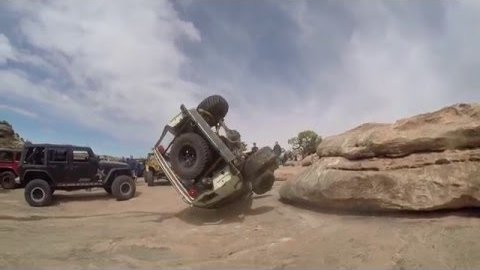 Embedded thumbnail for Cherokee Rollover on Rusty Nail - Moab Utah