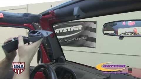 Embedded thumbnail for Daystar A-pillar Switchpod  for Jeep Wrangler JK Install