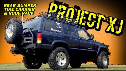 Embedded thumbnail for Project XJ Part 3 - Smittybilt Rear Bumper with Tire Carrier 
