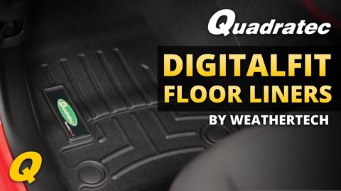 Embedded thumbnail for Quadratec DigitalFit Floor Liners for Jeep Wrangler JL