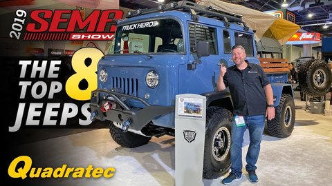 Embedded thumbnail for The Top 8 Jeeps of SEMA 2019 - Gladiators, Wranglers & More!