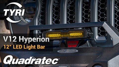 Embedded thumbnail for TYRI Off-Road Lighting V12 Hyperion Light Bar Review | 4,300 eLumens of Serious Trail Power