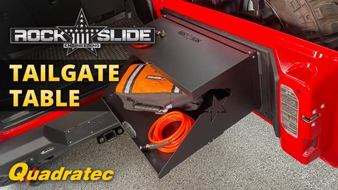 Embedded thumbnail for Rock Slide Engineering Tailgate Table Review &amp;amp; Install for Jeep Wrangler JK &amp;amp; Wrangler JL