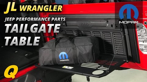Embedded thumbnail for Mopar Tailgate Table for Jeep Wrangler JL