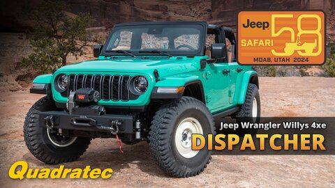 Embedded thumbnail for The Willys Dispatcher | 58th Easter Jeep Safari Concepts | Moab, Utah