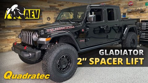 Embedded thumbnail for AEV 2 inch Spacer Lift for Jeep Gladiator