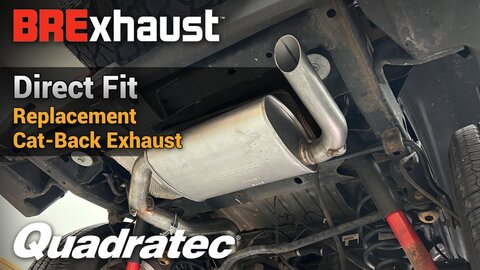 Embedded thumbnail for Restore Your Jeep Wrangler's Performance with a BRExhaust Direct-Fit Replacement Exhaust