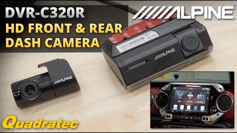 Embedded thumbnail for Alpine DVR-C320R HD Front &amp;amp; Rear Dash Camera Install &amp;amp; Review