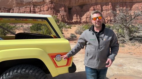 Embedded thumbnail for Jeep Wrangler 1978 Cherokee 4xe Concept | 57th Easter Jeep Safari 2023