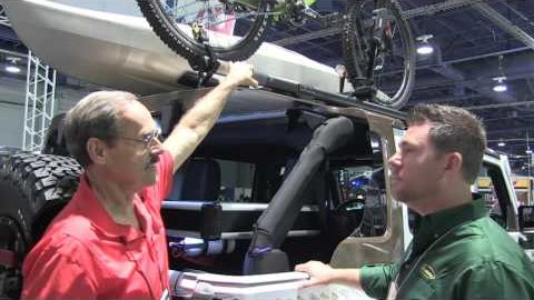 Embedded thumbnail for Teraflex Nebo Roof Rack System For Jeep Wrangler JK