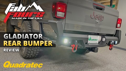 Embedded thumbnail for Fab Fours Rear Bumper Review for Jeep Gladiator JT