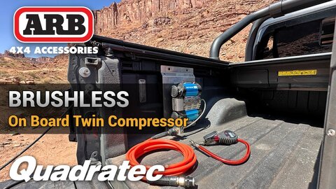 Embedded thumbnail for ARB Brushless Twin Compressor Trail Test in Moab | Easter Jeep Safari 2025 Off-Road Gear Review