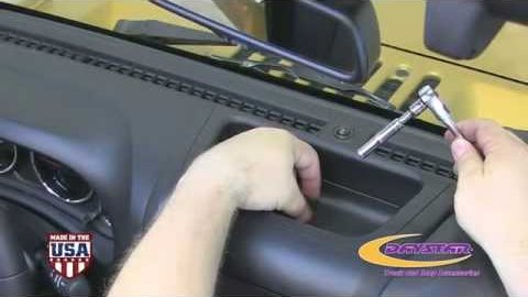Embedded thumbnail for Daystar Upper Dash Panel for 2011-2015 Jeep Wrangler JK Install