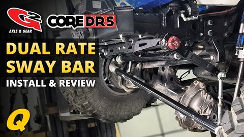 Embedded thumbnail for G2 Axle &amp;amp; Gear Core Dual Rate Sway Bar &amp;amp; Mini Compressor Install &amp;amp; Review for Jeep Wrangler JK