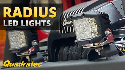 Embedded thumbnail for Quadratec Radius LED Lights Review for Jeep Vehicles