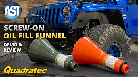 Embedded thumbnail for Assenmacher Specialty Tools Screw-On Oil Fill Funnel Review &amp;amp; Demonstration for Jeep Wrangler JK