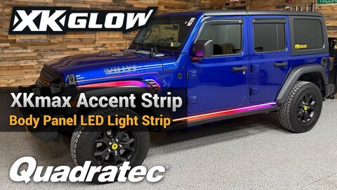 Embedded thumbnail for XKGlow XKmax Atomix LED Light Strip for Jeep | RGB Body Panel Accent Upgrade