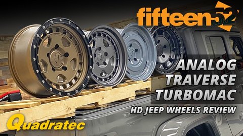 Embedded thumbnail for Fifteen52 HD Jeep Wheels Review - Turbomac HD, Turbomac HD Classic, Analog HD and Traverse HD