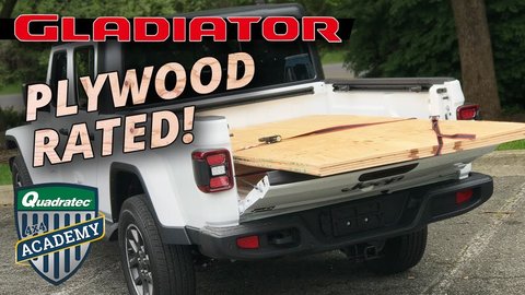 Embedded thumbnail for How to Load Plywood in a Jeep Gladiator Truck
